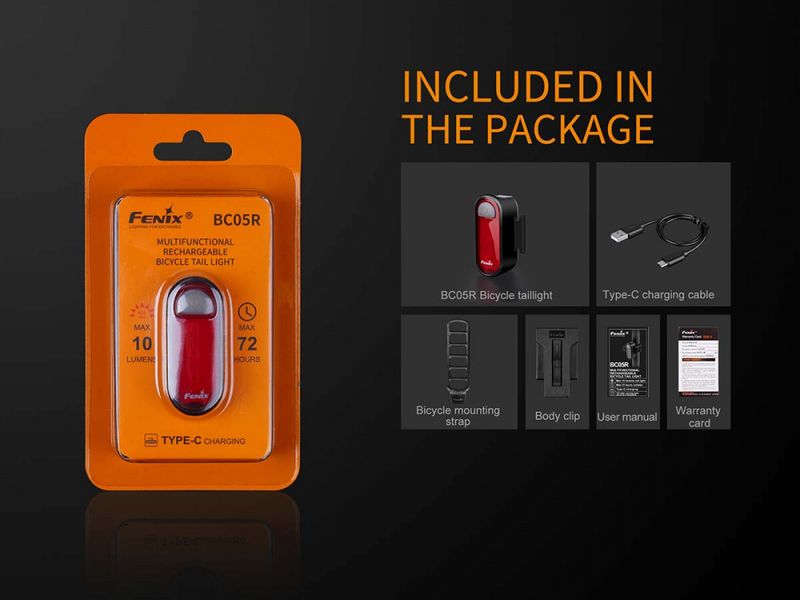 Fenix BC05R baklykt