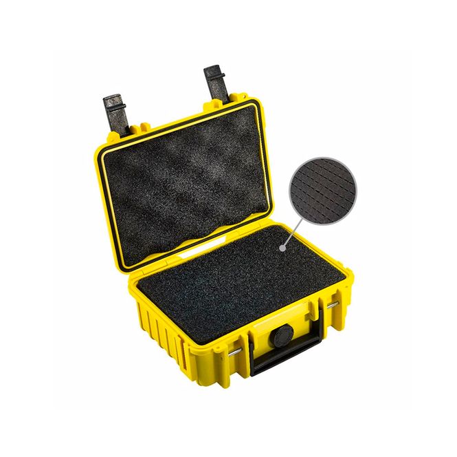 Hovedbilde BW Outdoor Cases Type 500 (gul) m/ skuminnlegg